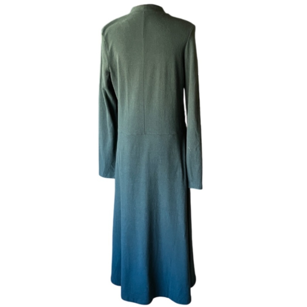 VINCE Mock Neck Long Sleeve A-Line Dress Size Large - Picture 5 of 12
